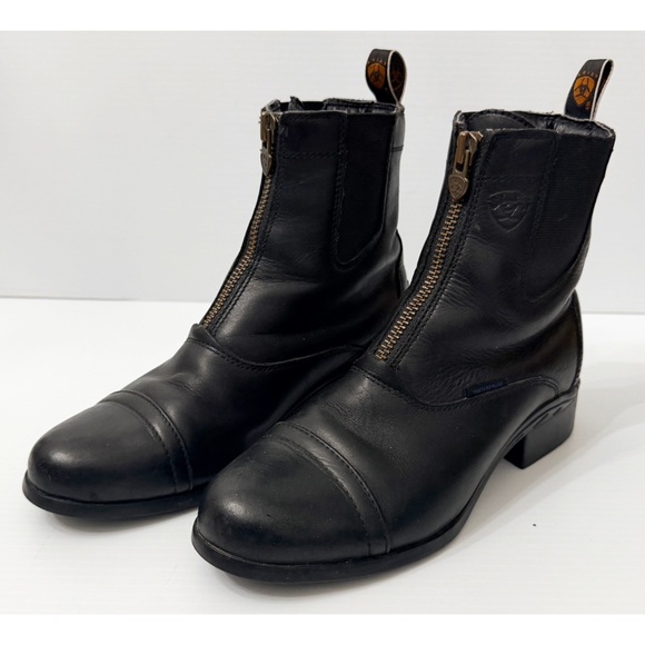 ARIAT Women's Heritage H2O Zipper Paddock Riding Boot Round Toe - 10008732 - 6.5 - Picture 2 of 9